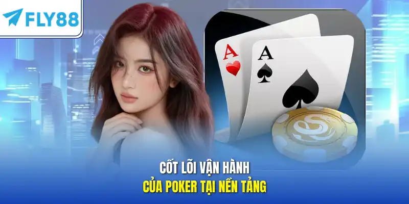 Cốt lõi vận hành của Poker tại nền tảng
