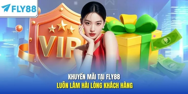Khuyến mãi tại FLY88 luôn làm hài lòng khách hàng